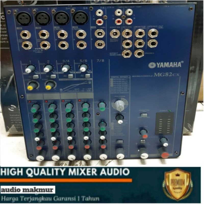 Mixer Yamaha MG82cx 8 Channel /Yamaha MG 82 CX