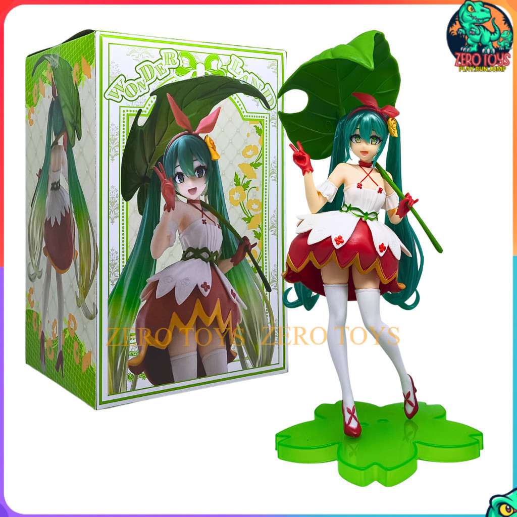 Hatsune Miku Wonderland Figure Thumbelina Action Figure Miku Anime
