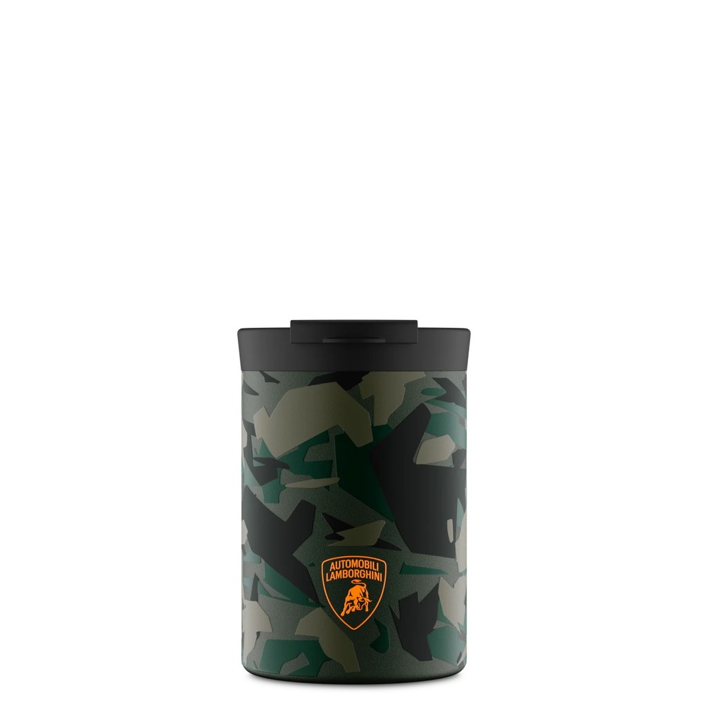Travel Tumbler 24Bottles 350ml Automobili Lamborghini Sterrato Collection - Army Green