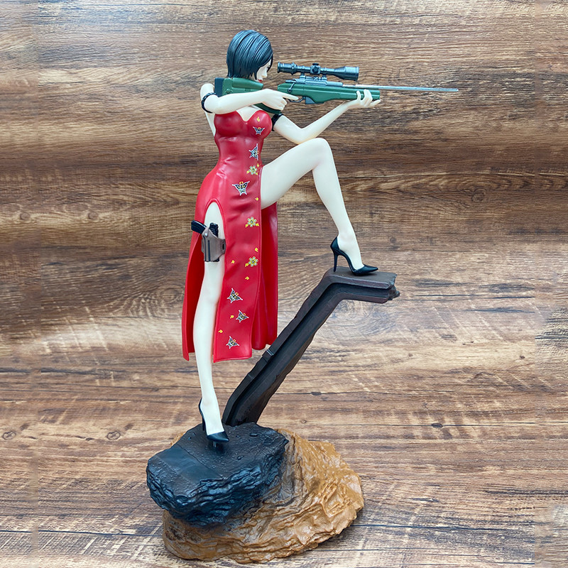 Reside Evil Jill Valentine Leon Kennedy Ada Wong Statue PVC Action Figure AdaWong Collectible Model 