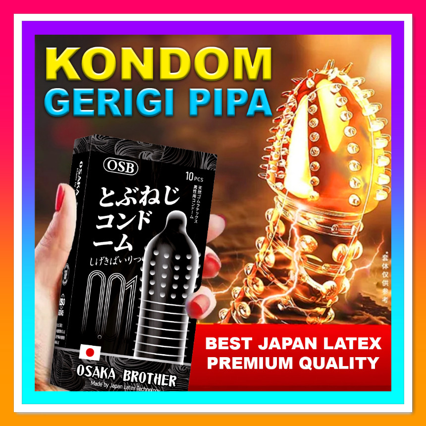 Kondom  - Condom Dotted OSB - Privasi Aman 100% Original