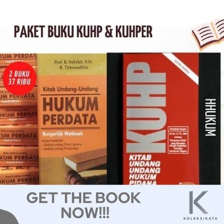 Paket Buku KUHP & KUHPER