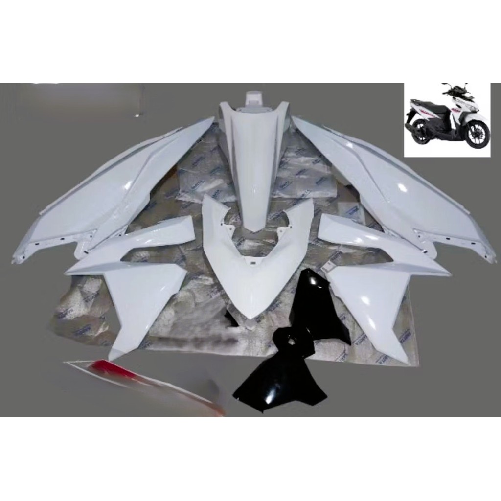 Full Body Halus Vario 125/150 Led Old 2016-2018 Putih glossy full set baru