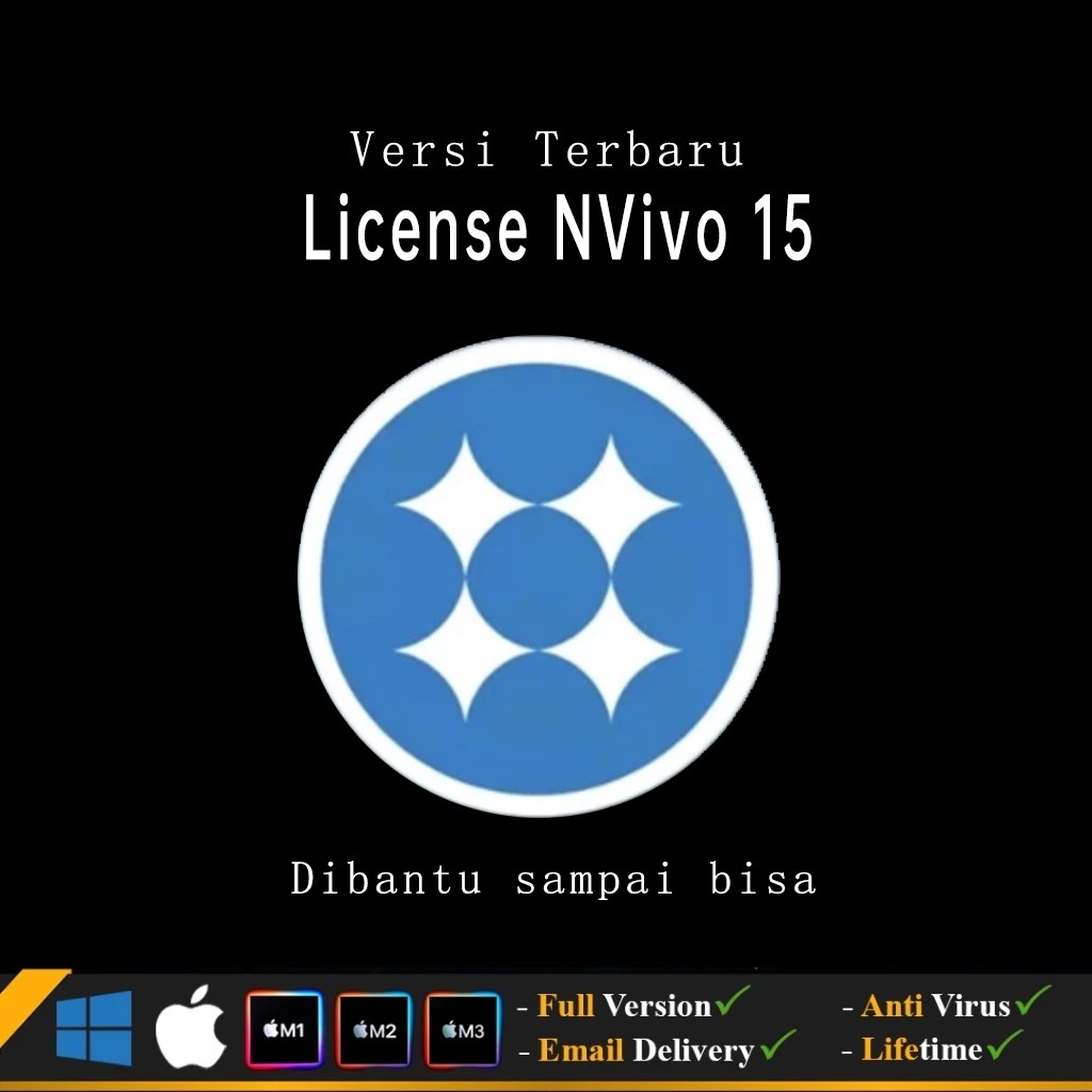 Nvivo 15 14 Windows Mac Original Lisensi Full Version Professional License Dibantu Instalasi