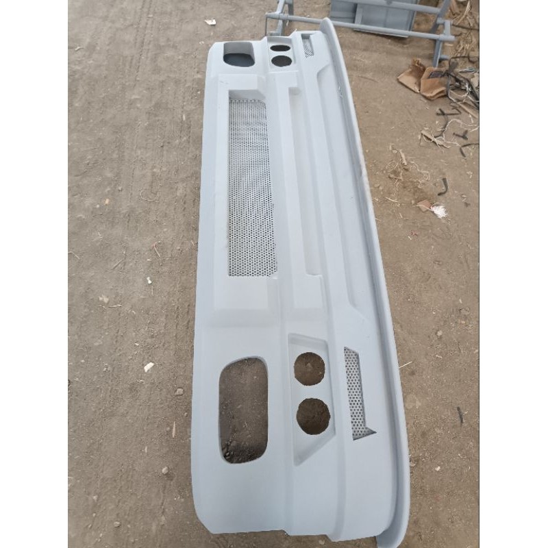 Bemper Canter HDL Kosongan Plat Besi Tebal