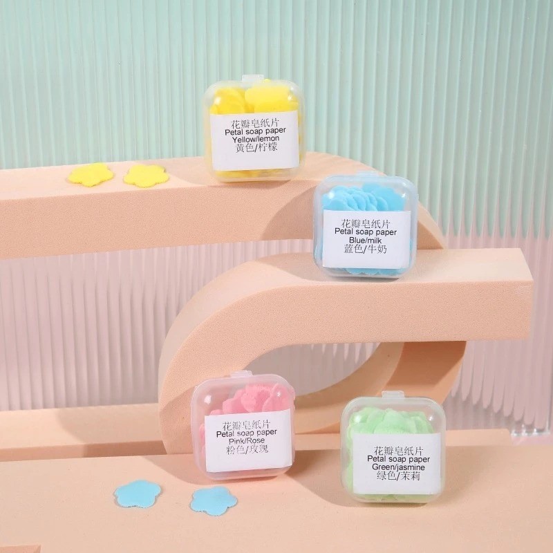 Sabun Kertas Ajaib / Sabun kertas Mini traveling / Sabun Kertas Anak