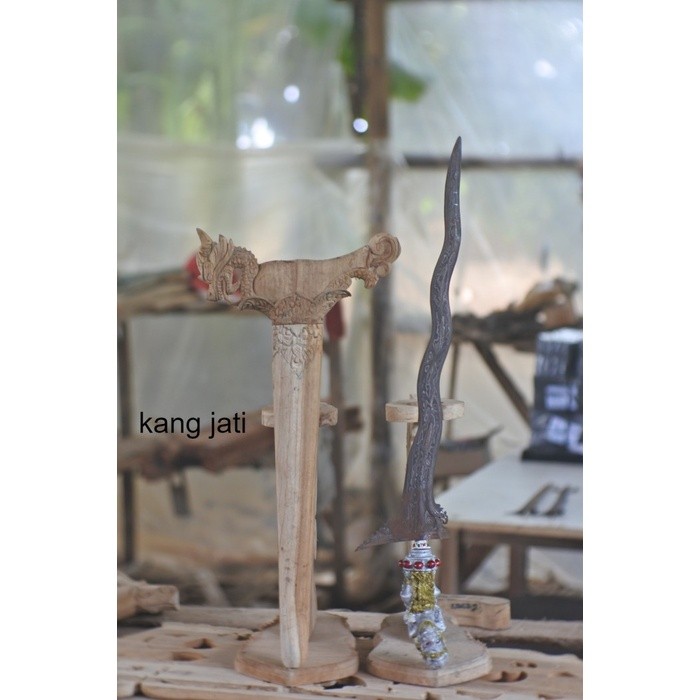 keris sempana cinarita model bali warangka ukir naga sepuh stw bkn maj murah seindonesia