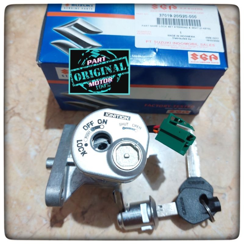 promo spesial kunci kontak 1 set assy shogun 125 R SP LAMA smash new 110 ORI SGP