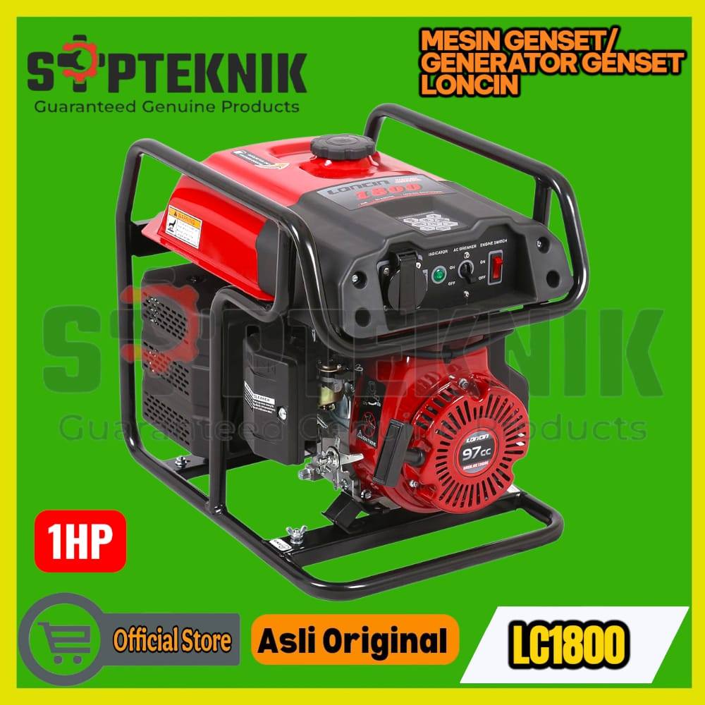 MESIN GENSET ATAU GENERATOR GENSET LC1800 LONCIN