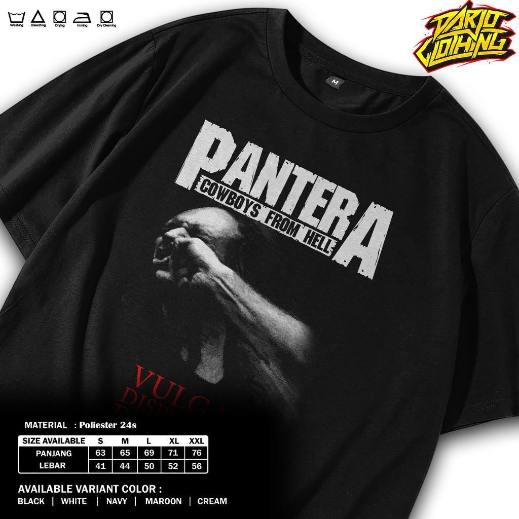 Kaos Heavy Metal Pantera.
