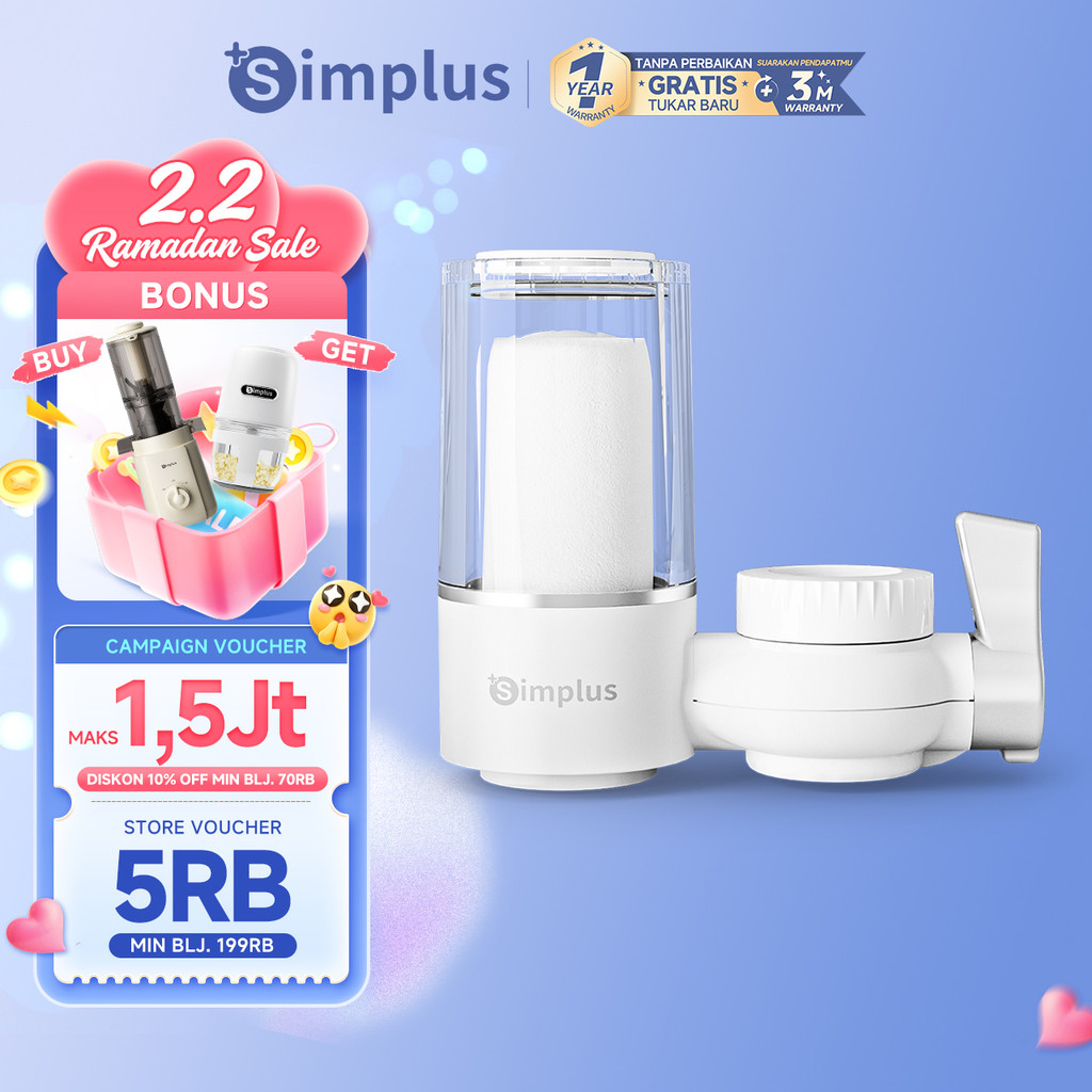 Simplus Pemurni Air Keran dengan 7 Lapis Penyaringan