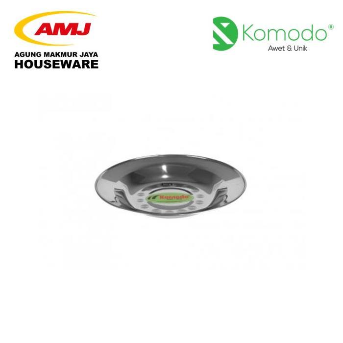 PIRING STAINLESS / PIRING MAKAN SUPER 24 CM KOMODO - -