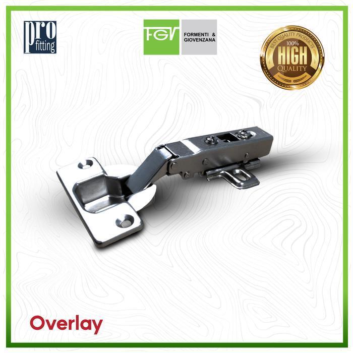 Engsel Sendok Lemari Slow Motion Profile Cup 40 mm Untuk Pintu Tebal FGV//Engsel lemari/Engsel kabin