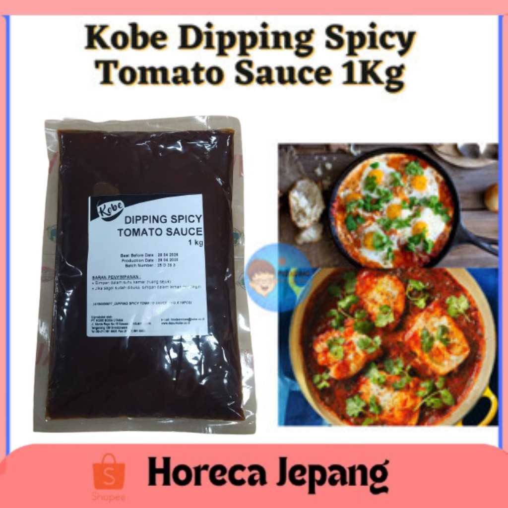 AFF Kobe Dipping Spicy Tomato Sauce 1kg/ Tomato Spicy Sauce