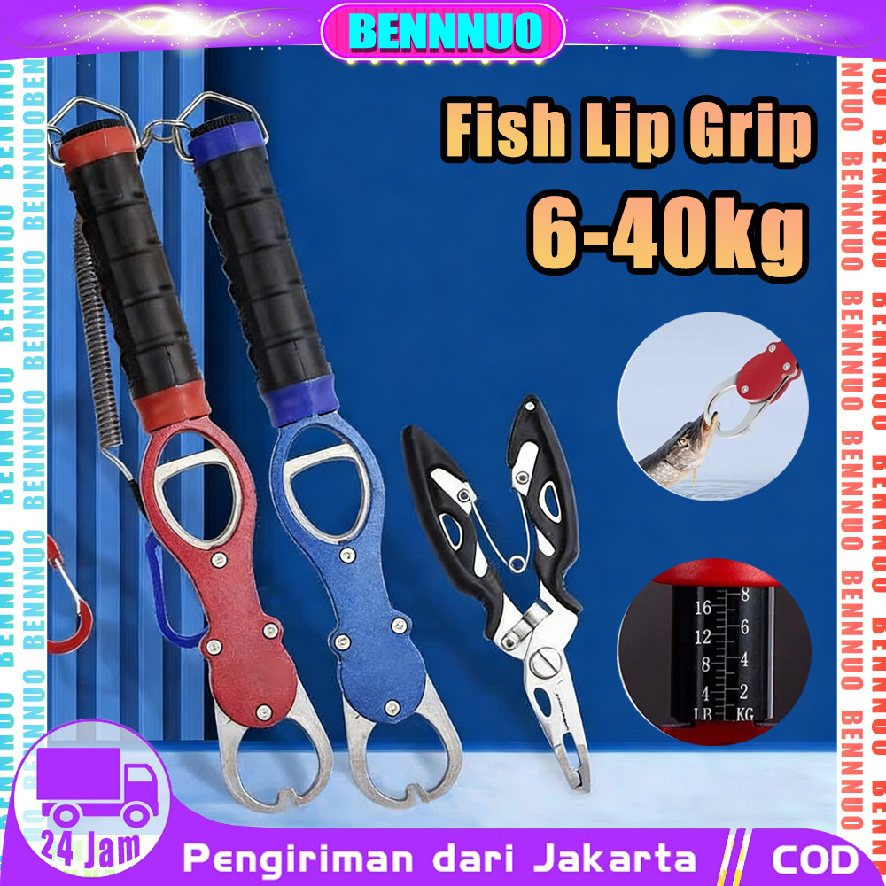 Grip Penjepit Mulut Ikan Fish Lip Grip Ikan Grip Stainless Steel Grip Penjepit Mulut Ikan Tang Panci