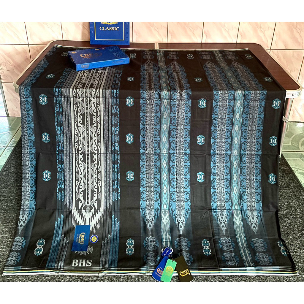 Sarung BHS Classic Gold Songket Jaguar Sutra Elegan