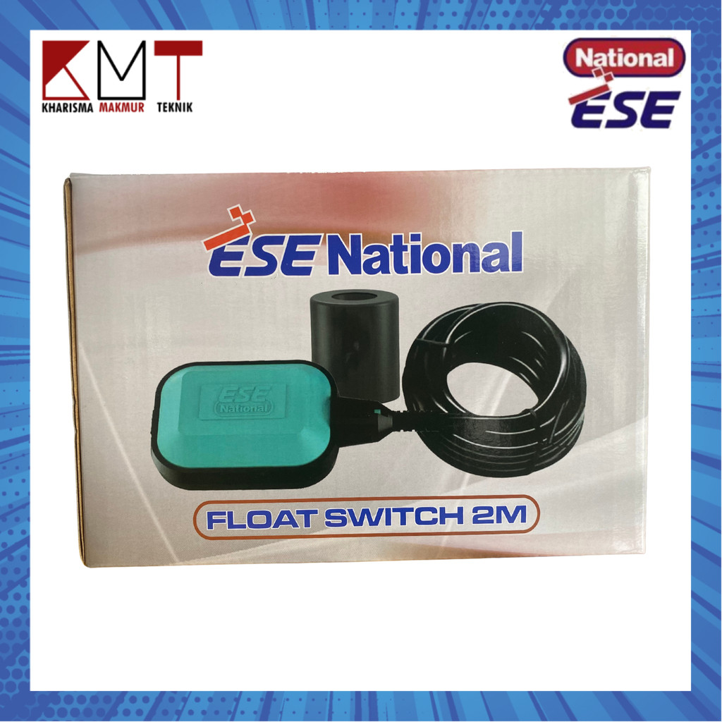 FLOAT SWITCH / OTOMATIS POMPA CELUP / OTOMATIS POMPA APUNG 2 METER ESE NATIONAL