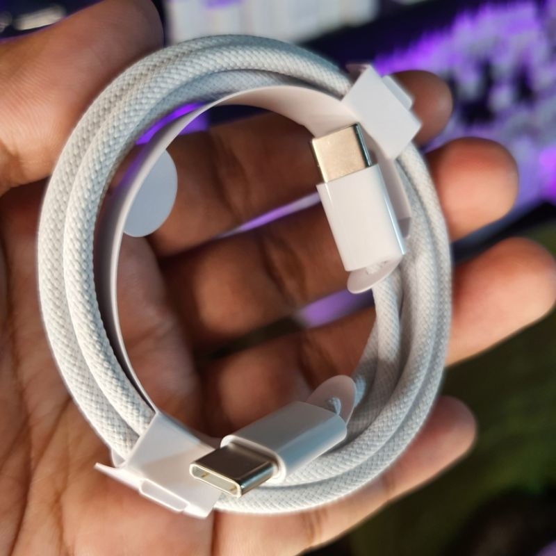 Kabel Data PH0n3 Ori IP4D Laptop Air Pro Type C to C 18Wat 20W 25W 27W 29W 30W 35W 60W 61W 67W 87W 1