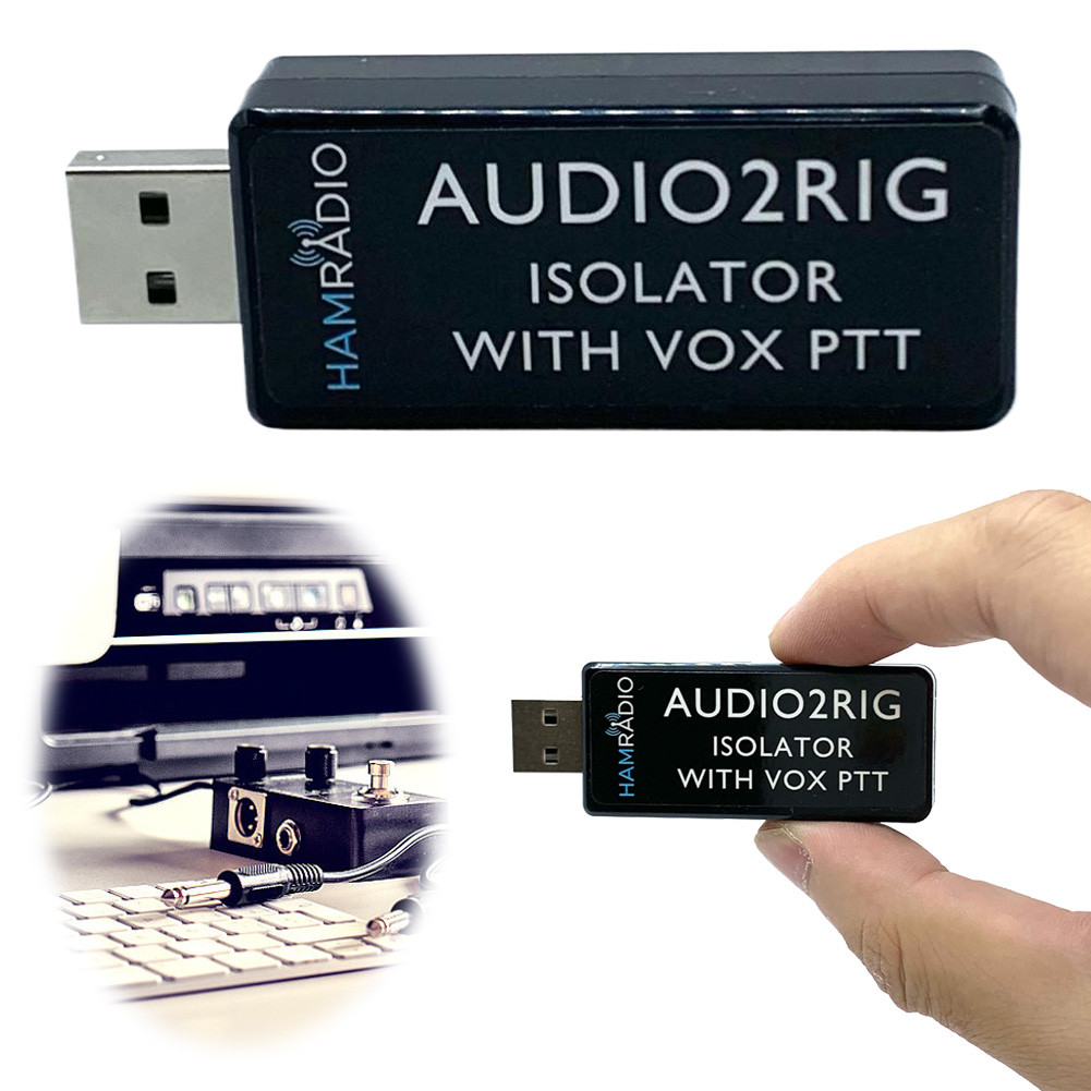 Rao Connector gital Modes Interface for Amateur Rao with Builtin Auo Codec Vox PTT KIT FT8 USB Sound