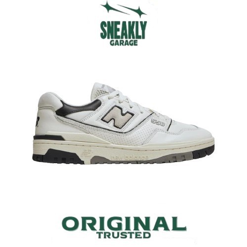 Sepatu New Balance 550 'Sea Salt Black'  Sneakers Unisex