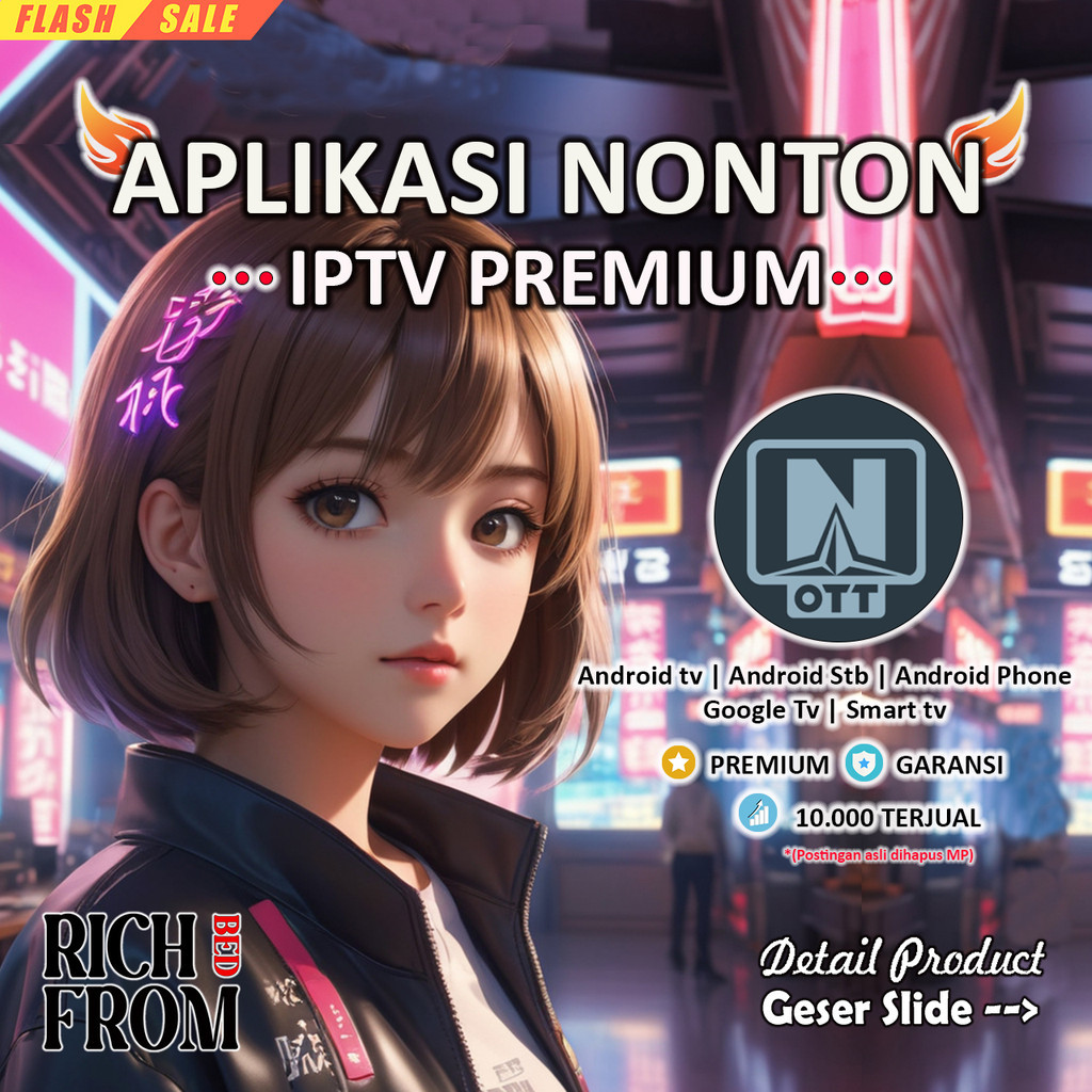 APLIKASI TIVI OTT NAVIGATOR PREMIUM - Rich From Bed