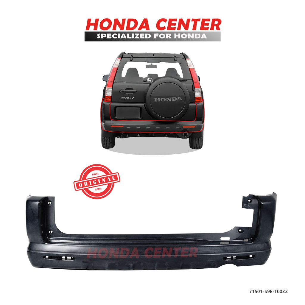 Bumper bemper belakang honda crv rd gen2 2005 2006 original
