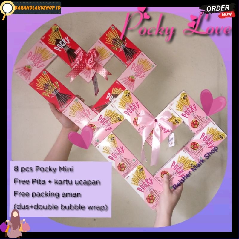 Pocky Love Viral kado Ulang tahun Birthday Pocky Love D6-12
