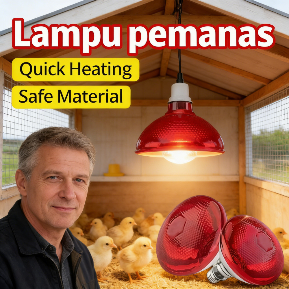 pemanas ayam induk babi khusus lampu pemanas