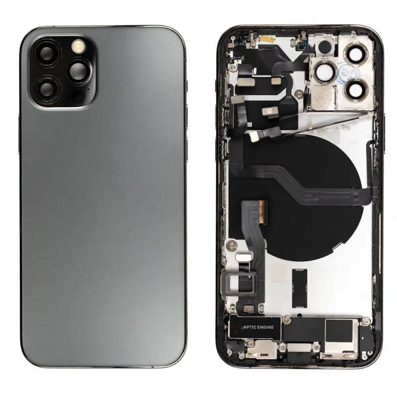 Best Ori Back Housing For iPhone 12 Pro Max 12 mini With arging Cable + NFC Wireless arging Coil + S