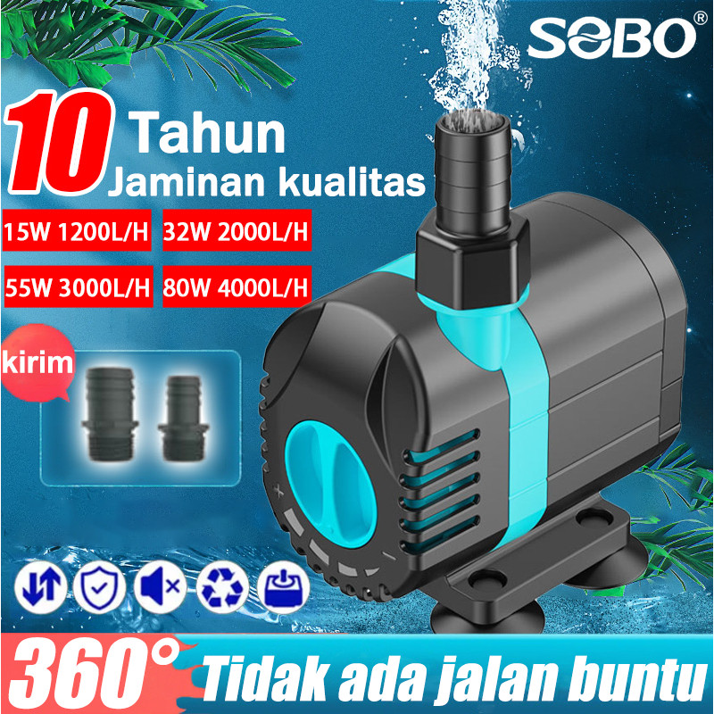 Wony Store - Celup Aquarium Kolam Ikan  Submersible Water Pompa sumur dangkal Water Pump Pump pompa 