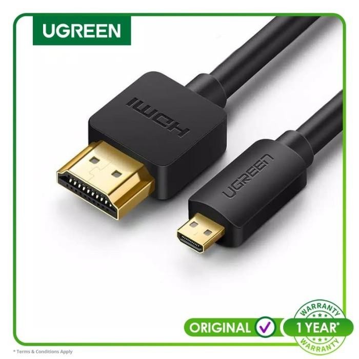 Ugreen 30103 Micro HDMI to HDMI Cable 2M Black