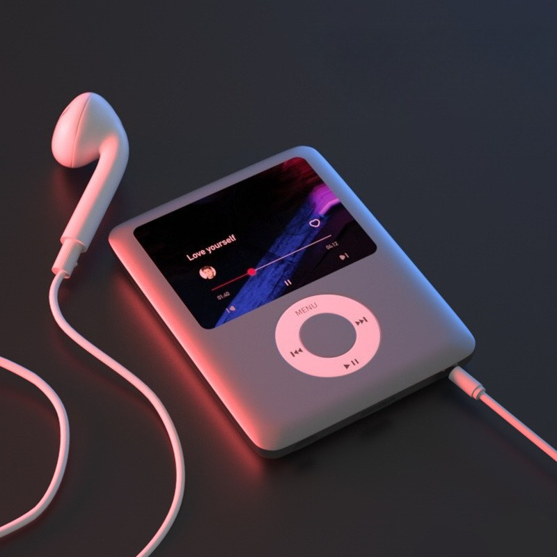 Portable Mini MP3 Music Player Fashion High Quality MP4 Radio Player Gift Support FM Radio Video E-b