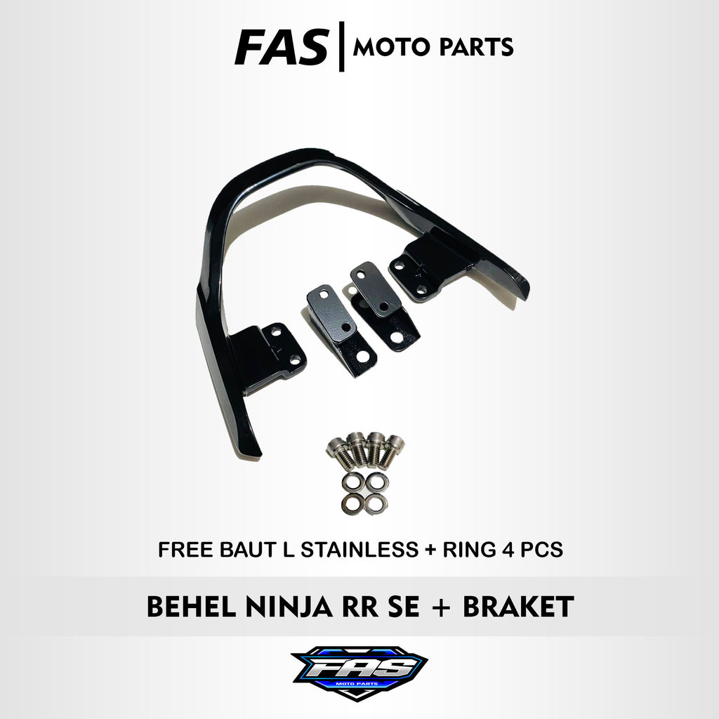 Behel Kawasaki Ninja RR SE Termasuk Braket Pnp R SS VR Kualitas Setara Original