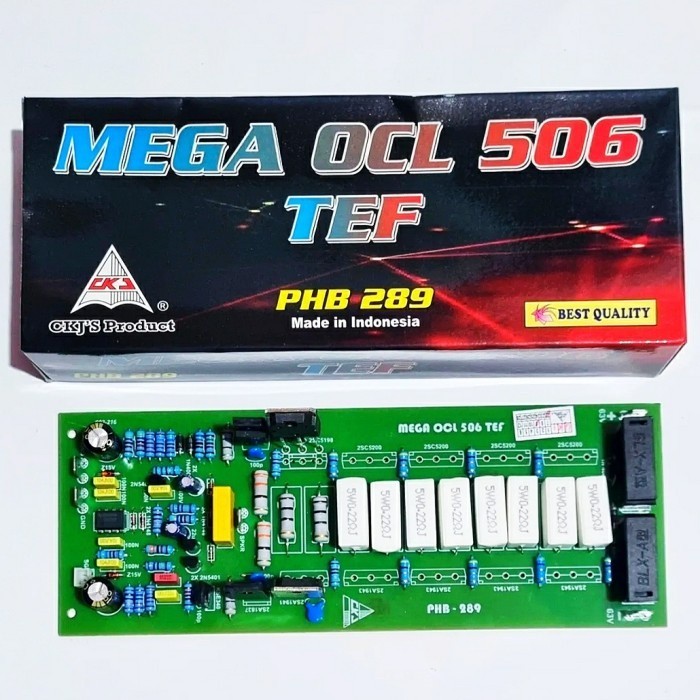 Kit MEGA OCL 506 TEF / Kit driver plus PCB by CKJ PHB 289 NEW ORIGINAL