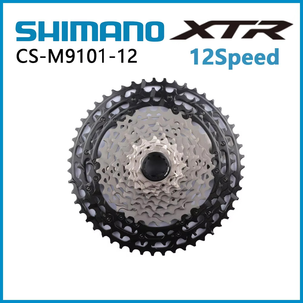 SHIMANO XTR Cassette Sprocket 12-Speed 10-51T MTB Cassette Super Sling CS-M9101-12 For Mountain bicy