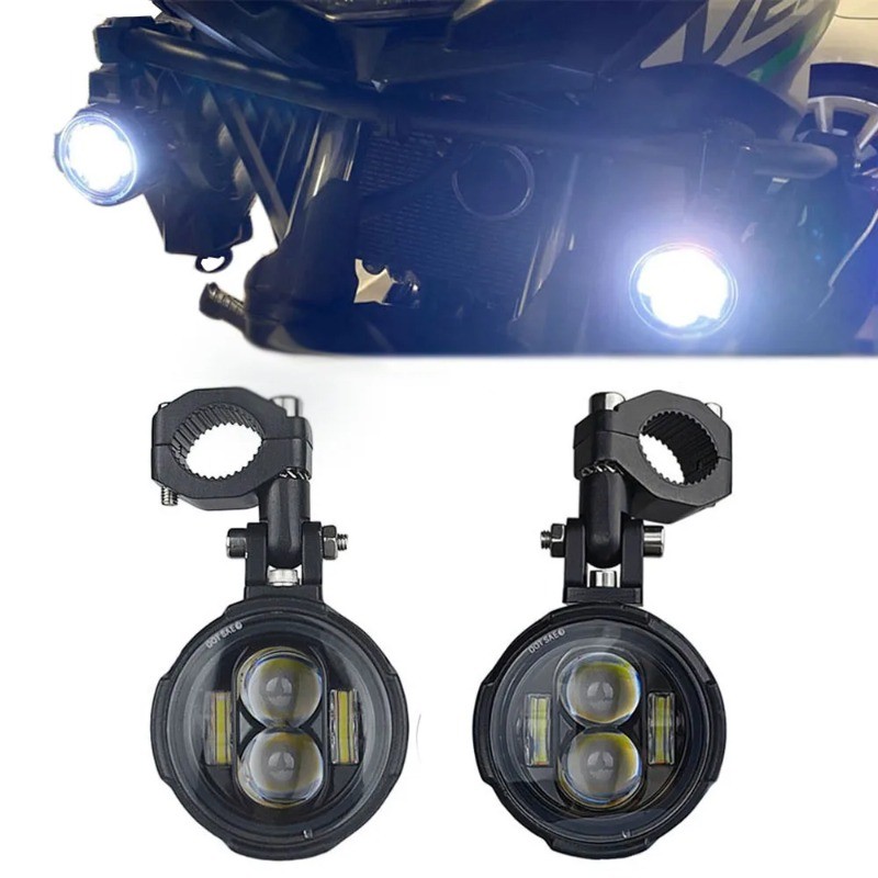 Motorcycle Strong Lighting LED Auxiliary Light Fog Light Motorcycle Assembly