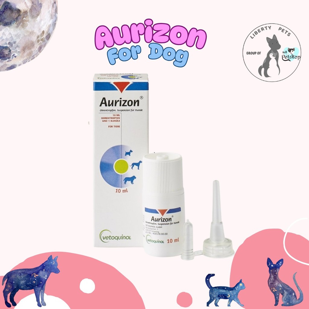 Aurizon Ear Drop Suspension 10ml Obat Tetes Telinga Anjing