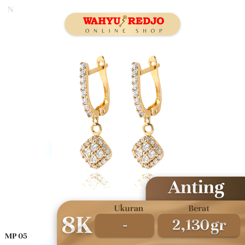 Anting Emas Kadar 8K Wahyu Redjo AN-8K-30255670