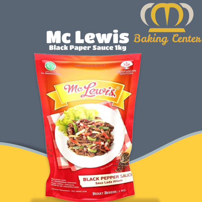 Saus Black Pepper Black Pepper Sauce Mc Lewis / SAOS BLACK PAPPER