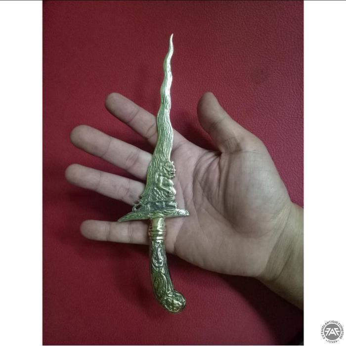 keris nogososro kuningan mini DW0086