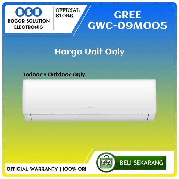 AC Gree 1PK Standar GWC-09MOO5 1 PK GREE GWC 09MOO5S Standar 1PK GWC09