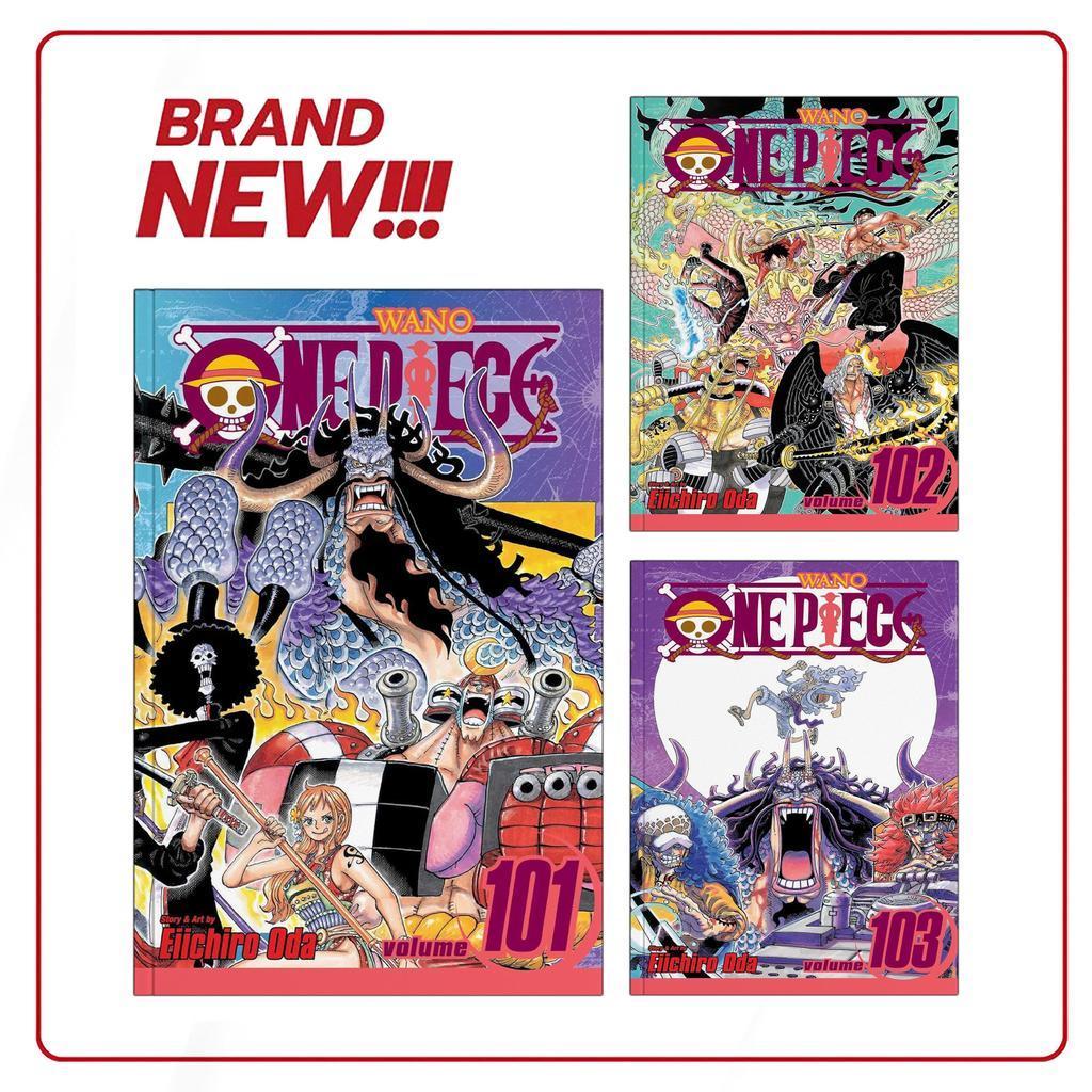 One Piece, Vol. 101-111 ( Komik Manga ) by Eiichiro Oda (English/Indonesia)