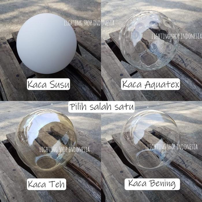 Lampu dinding gold kaca modern minimalis - Body gold, Kaca susu