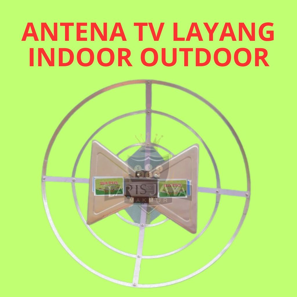 Antena TV Universal Layang Parabola Cocok Untuk STB Digital