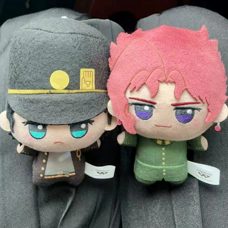 Original Jojo'S Bizarre Adventure Plush Doll Jotaro Kakyoin Poareff Kawaii Plush Pent Anime Figures 