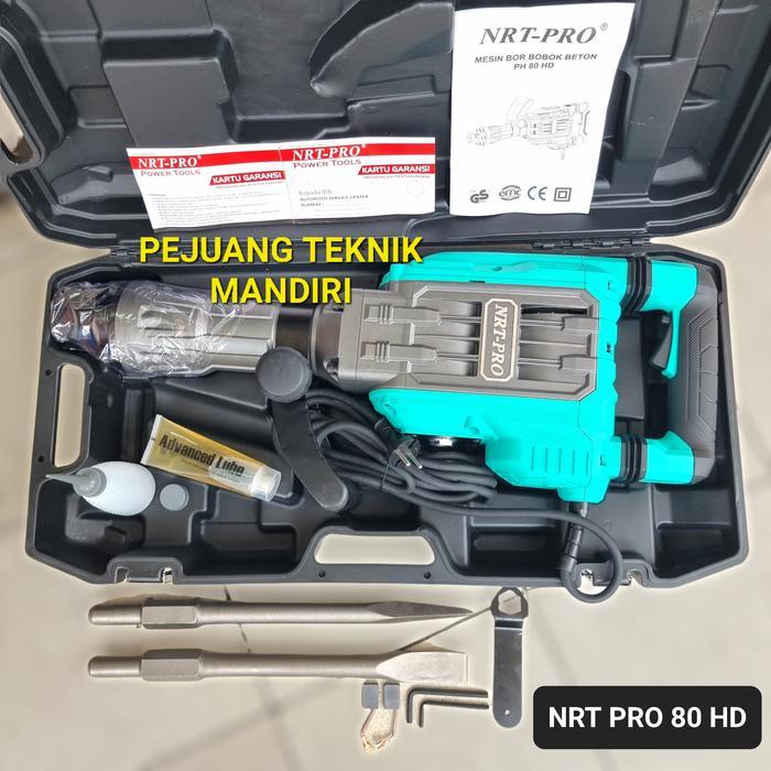 MESIN BOBOK BETON NRT PRO PH80 HD / JACK HAMMER NRT PRO PH 80 HD