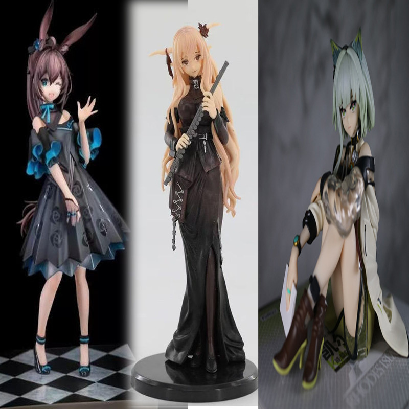 Game Arknights Kal'tsit  Shining Amiya Girl Pvc Action Figure Model Collection Toy 10cm - 20cm