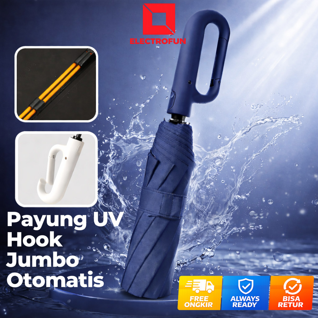Payung Otomatis Payung UV Otomatis Payung Otomatis Lipat Payung Gantung Payung Hook Payung Otomatis 