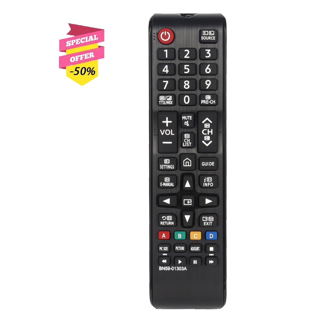 BN59-01303A BN5901303A New Remote Control Compatible With Samsung Smart LED TV NU7100 NU7103 N5300 R