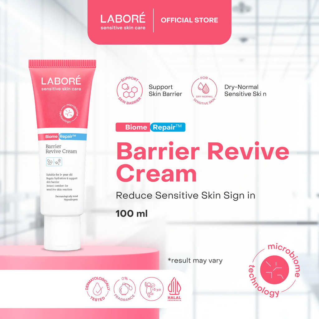 [EXCLUSIVE PRODUCTS] LABORE Sensitive Skin Care BiomeRepair Barrier Revive Cream 10 ml/50 ml/100 ml 
